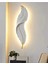 Led'li Tüy Aplik, Duvar Dekoru, 60x16, Beyaz, Pilli, Modern ve Şık Tasarım 1