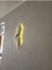 Led'li Tüy Aplik, Duvar Dekoru, 60x16, Beyaz, Pilli, Modern ve Şık Tasarım 5