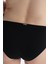 Siyah Yanı Büzgülü Bikini Alt 5