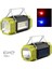 Güneş Panelli Kamp Feneri, Şarj Cihazı Ve Dört Renkli Işık 4