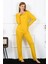 Modaserdem Akbeniz Kadın Penye Uzun Kol Patlı Pijama Takım 4167 1
