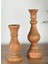 Ahşap Mumluk Çiftliği, Kahverengi, 10x15 cm, Şık ve doğal tasarım 3