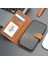 Casper Apple iPhone 15 Pro Max Deri Kılıf Magsafe Mıknatıslı Ayrılabilir Cüzdan-Taba 7
