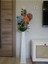 Ahşap Dekoratif Vazo, Çiçek, Pampas Vazosu 70 cm - Beyaz 1
