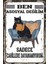 Neşeli Kedi Okuyan Ahşap Poster, Renkli ve Şık Retro Dekorasyon Parçası 1