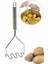 Inox Paslanmaz Metal Patates Ezici Püre Yapıcı 27 cm 1