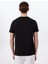 Bisiklet Yaka Baskılı Siyah Erkek T-Shirt J5SM-TST7378 5