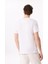 Bisiklet Yaka Baskılı Beyaz Erkek T-Shirt F5SM-TST 2746 5