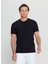 Bisiklet Yaka Baskılı Siyah Erkek T-Shirt ACE091252401_SYH 3
