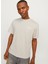 Bisiklet Yaka Bej Erkek T-Shirt 12256589_JJELEGACY Tee Ss O-Neck No 3