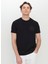 Bisiklet Yaka Baskılı Siyah Erkek T-Shirt ACE091252074_SYH 3