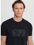 Bisiklet Yaka Baskılı Siyah Erkek T-Shirt ACE091252068_SYH 4
