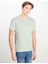 Bisiklet Yaka Mint Erkek T-Shirt ML60UFQ303 Regular Fit Patch Logo 1