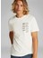 Kırık Beyaz Erkek T-Shirt J30J327474YAS Serıf Box Graphıc Tee 3