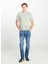 Bisiklet Yaka Mint Erkek T-Shirt ML60UFQ303 Regular Fit Patch Logo 2
