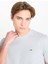Bisiklet Yaka Gri Erkek T-Shirt ML60UFQ475 Regular Fit Patch Logo 4