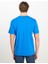 Bisiklet Yaka Saks Erkek T-Shirt ML60UFQA13 Regular Fit Patch Logo 5