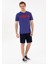 Bisiklet Yaka Saks Erkek T-Shirt Geart 4