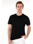 Bisiklet Yaka Siyah Erkek T-Shirt TS01 3