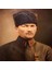 Kanvas Ulu Önder Atatürk Sayılarla Boyama Seti Kasnaklı 1