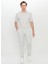 Lastikli Bel Normal Paça Slim Fit Taş Erkek Pantolon ACE001252195_TAS 3
