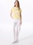 Bisiklet Yaka Baskılı Sarı Kadın T-Shirt J5SL-TST7009 2