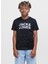 Baskılı Siyah Erkek Çocuk T-Shirt 12268854 3