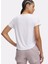 1389564-100 Ua Launch Elıte Shortsl Yuvarlak Yaka Loose Fit Beyaz Kadın T-Shirt 2