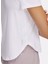 1389564-100 Ua Launch Elıte Shortsl Yuvarlak Yaka Loose Fit Beyaz Kadın T-Shirt 3