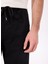 Lastikli Bel Lastikli Paça Standart Siyah Erkek Pantolon J4WM-PNT4999 4
