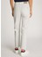 Yüksek Bel Düz Paça Normal Beyaz Kadın Denim Pantolon WW0WW44331YBL 4