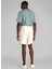 Kırık Beyaz Erkek Sweat Şort J30J327246YAS Logo Tape Short 4