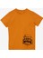 Baskılı Turuncu Erkek Çocuk T-Shirt J5SB-TST7762 1