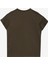 Nakışlı Haki Erkek Çocuk T-Shirt J5SB-TST7742 2