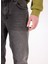 Normal Bel Normal Paça Slim Fit Antrasit Erkek Denim Pantolon PJI1323SS 4