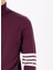 Balıkçı Yaka Regular Fit Bordo Erkek Kazak UMA24102LU 5