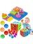 Geometrik Şekiller Bulmaca Bul Tak Puzzle Eğitici Zeka Geliştirici Set Top Hediyelidir 1
