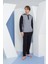 Kocabey 9132 Battal Erkek Midi Yaka Pijama Takımı 1