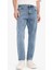 %100 Pamuk 90's Slim Fit Dar Kalıp Yüksek Bel Dar Paça Jean Pantolon E1614AX25SP 1