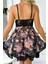 Siyah Desenli Mini Gecelik 66800 4