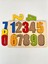Ahşap Renkli Sayılar Seti Puzzle Montessori Bul Tak Eğitici Çocuk Gelişimi 1