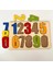 Ahşap Renkli Sayılar Seti Puzzle Montessori Bul Tak Eğitici Çocuk Gelişimi 2