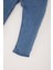 Erkek Bebek Beli Lastikli Düz Paça Jean Pantolon A4099A525SP 4
