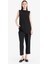 Regular Fit Bisiklet Yaka Basic Düz Kolsuz Siyah Tesettür Tişört Tunik A8352AX25SP 2