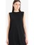 Regular Fit Bisiklet Yaka Basic Düz Kolsuz Siyah Tesettür Tişört Tunik A8352AX25SP 4