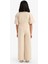 Kız Çocuk Beli Lastikli Wide Leg Geniş Bol Paça Bürümcük Pantolon E1103A825SP 7