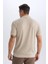 Regular Fit Kısa Kollu Örgü Görünümlü Polo Tişört B6536AX25SP 7