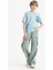 Erkek Çocuk Esnek Belli Kargo Cepli Düz Paça Jean Pantolon D7088A825SP 5