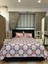 Nivemeshome Lila Desenli 160X230 Tek Pike Örtüsü Tek Kişilik 3