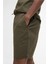 Cotton Linen Relaxed Şort SG31 Light Sage 4